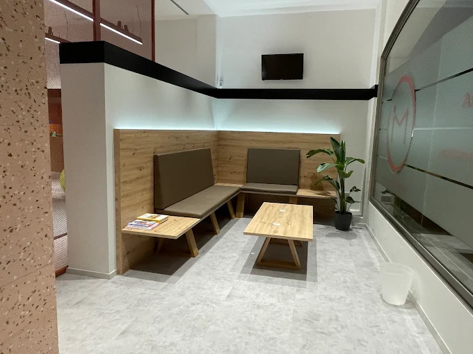 Sala de espera 2 vista Método Inercia